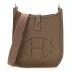 Hermes Taurillon Clemence Evelyne TPM Beige Marfa Hermes Taurillon Clemence Evelyne TPM Beige Marfa