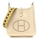 Hermes Taurillon Clemence Evelyne TPM Beige Hermes Taurillon Clemence Evelyne TPM Beige