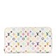 Louis Vuitto NeoNoeam Multicolor Zippy Wallet White Litchi Louis Vuitto NeoNoeam Multicolor Zippy Wallet White Litchi
