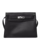 Hermes Evercolor Kelly Danse II Belt Bag Black Hermes Evercolor Kelly Danse II Belt Bag Black