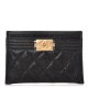 Chanel Boy Card Holder Black Chanel Boy Card Holder Black