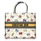 Top of Dior Book Tote White, Multicolor handbag