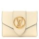 Louis Vuitton Pont 9 Compact Wallet Creme Louis Vuitton Pont 9 Compact Wallet Creme