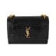 Saint Laurent Crocodile Embossed Black Medium Monogram Sunset Saint Laurent Crocodile Embossed Black Medium Monogram Sunset