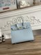 Hermes Birkin 25 Epsom Handbag in Celeste