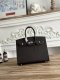 Hermes Birkin 25 Epsom Handbag in Black