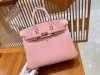 Hermes Birkin 25 30 35 Epsom Handbag in Mauve Sylvest