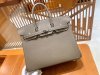 Hermes Birkin 25 30 35 Epsom Handbag in Etoupe
