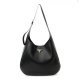 Prada Large leather shoulder bag with topstitching