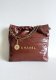 chanel 22 bag brown shiny Calfskin gold hardware small