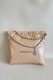 chanel 22 bag apricot shiny Calfskin sliver hardware medium