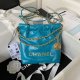 chanel 23s 22 bag navy shiny Calfskin gold hardware mini