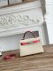 Hermes Mini Kelly II Handbag in Craie and Rose Azalee Hermes Mini Kelly II Handbag in Craie and Rose Azalee