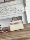 Hermes Mini Kelly II Handbag in Craie and Vendome Monte Hermes Mini Kelly II Handbag in Craie and Vendome Monte