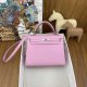Hermes Kelly 25 Epsom Handbag in Vendome Monte Golden Hardware