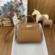 Hermes Kelly 25 Epsom Handbag in Golden Brown