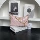 chanel 25s hobo bag Gold Coin pink shiny lambskin gold hardware