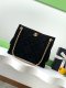 chanel 25c hobo bag black Matelasse Suede Leather gold hardware