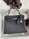 Hermes Kelly 25 Togo Handbag in Bleu Nuit