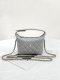 chanel 25c hobo bag grey Caviar calfskin gold hardware