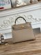 Hermes Mini Kelly II Epsom Handbag in Trench Golden Hardware