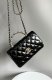 chanel 24p Pearl handle woc black shiny lambskin gold hardware