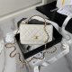 chanel 24a Braided handle woc white Caviar calfskin gold hardware chanel 24a Braided handle woc white Caviar calfskin gold hardware