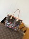 Louis Vuitton Neverfull Bandouliere Inside Out BB Bag Replica