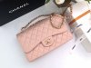 chanel cf pink Caviar calfskin gold hardware