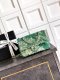 chanel cf green Sequins gold hardware