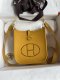Hermes Taurillon Clemence Evelyne TPM Jaune Ambre