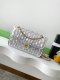 chanel 25c cf silver woven gold hardware