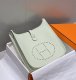 Hermes Taurillon Clemence Evelyne TPM Vert Fizz