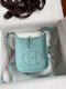 Hermes Taurillon Clemence Evelyne TPM Bleu Atoll