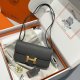 Hermes Constance Elan Epsom Shoulder Bag in Etain Golden Hardware