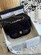 chanel 24k cf black Teddy Bear Shearling copper hardware small