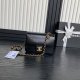 chanel 24k cf black shiny calfskin gold hardware small