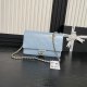 chanel 24k cf light blue shiny calfskin gold hardware