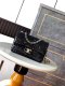 chanel cf black Sequins gold hardware