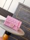 chanel 24k cf pink tweed gold hardware