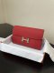 Hermes Constance Epsom Long To Go Wallet Coeur Red Silver Hardware