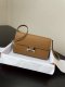 Hermes Constance Epsom Long To Go Wallet Golden Brown Silver Hardware