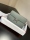 Hermes Constance Epsom Long To Go Wallet Almond Green Silver Hardware
