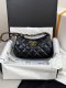 chanel 23k 19 hobo bag black aged calfskin gold hardware large chanel 23k 19 hobo bag black aged calfskin gold hardware large