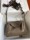 Hermes Taurillon Clemence Lindy 26 Etoupe