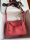 Hermes Taurillon Clemence Lindy 26 Rose Azalee