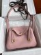 Hermes Taurillon Clemence Lindy 26 Rose Sakura