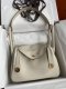 Hermes Taurillon Clemence Lindy 26 Craie