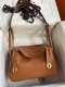 Hermes Taurillon Clemence Lindy 26 Brown