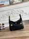 Hermes Mini Lindy Taurillon Clemence 19 Noir